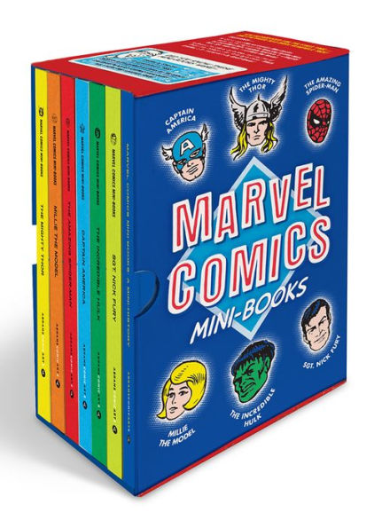 Marvel Comics Mini-Books Collectible Boxed Set: A History and Facsimiles of Marvel's Smallest Comic Books