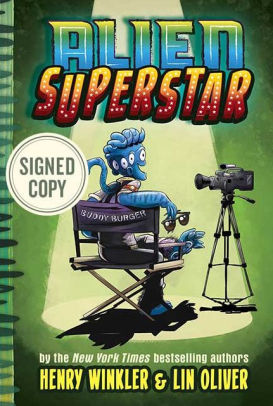 Alien Superstar Signed Book Alien Superstar Series 1 By Henry