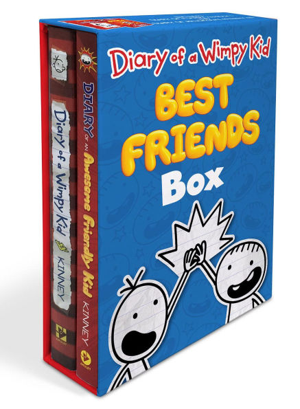 Diary of a Wimpy Kid: Best Friends Box (Diary of a Wimpy Kid Book 1 and Diary of an Awesome Friendly Kid)