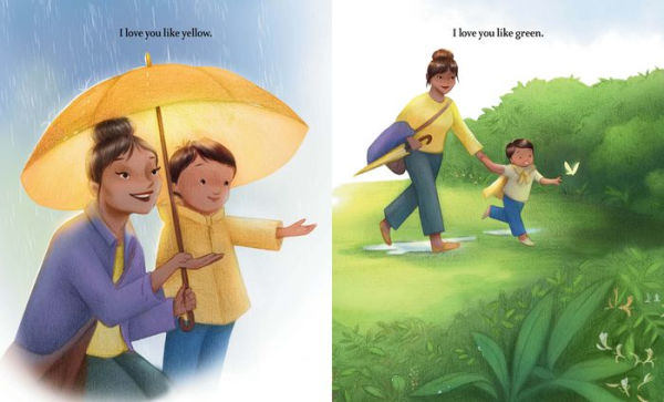 I Love You Like Yellow: A Board Book