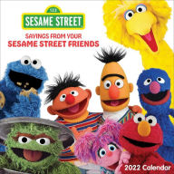 English book for download 2022 Sesame Street Monster Advice Wall Calendar