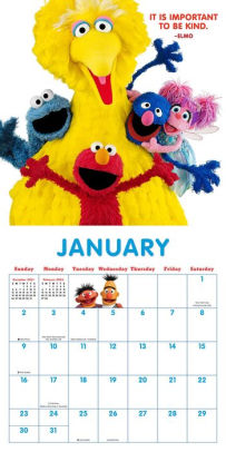 2022 Sesame Street Monster Advice Wall Calendar by Sesame Workshop ...