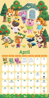 2022 Animal Crossing: New Horizons Wall Calendar by Nintendo, Calendar