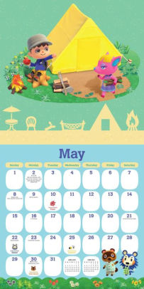 2022 Animal Crossing: New Horizons Wall Calendar by Nintendo, Calendar
