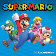Free pdf textbook download 2022 Super Mario Wall Calendar CHM PDB MOBI