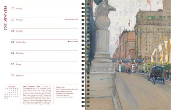 New York In Art 2022 Engagement Calendar By The Metropolitan Museum Of Art, Calendar (Box Calendar) | Barnes & Noble®