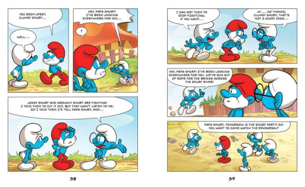 Cartoon Go! - Papa Smurf We love you Coloring Book: A meaning book about  Papa Smurf in daily life of Smurf : Go!, Cartoon: : Books