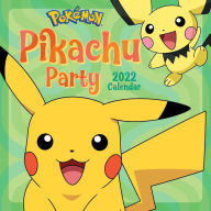 2022 Pokemon Pikachu Party Wall Calendar