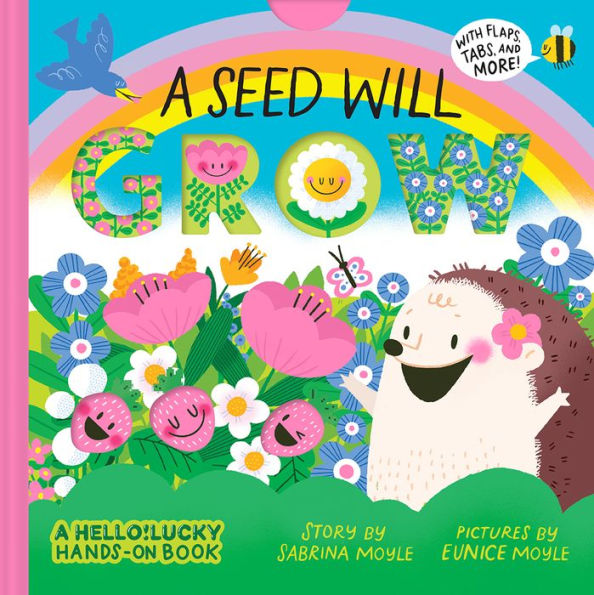 A Seed Will Grow (A Hello!Lucky Hands-On Book): An Interactive Board Book