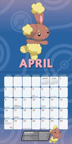 Pokémon 2023 Mini Wall Calendar by Pokïmon | Barnes & Noble®