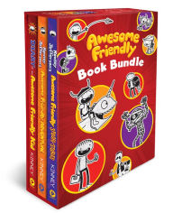 Title: Awesome Friendly 3-Book Hardcover Gift Set: Diary of an Awesome Friendly Kid, Rowley Jefferson's Awesome Friendly Adventure, and Rowley Jefferson's Awesome Friendly Spooky Stories, Author: Jeff Kinney