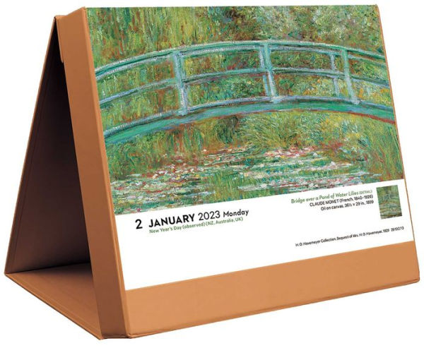 2023 Art 365 Days of Masterpieces 2023 DaytoDay Calendar by The
