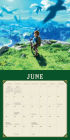 Alternative view 2 of Legend of Zelda: Breath of the Wild 2023 Wall Calendar