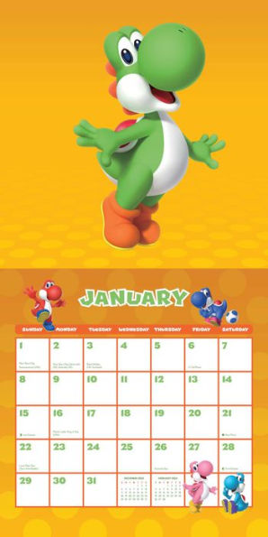 Super Mario 2023 Wall Calendar by Nintendo | Barnes & Noble®