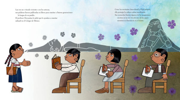 Niña del pueblo de floricanto: Luz Jiménez, hija de los nahuas (Child of the Flower-Song People Spanish Edition)