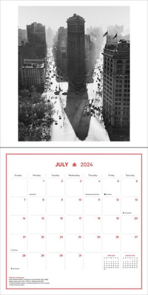 New York in Art 2024 Wall Calendar