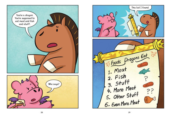 Once Upon a Tail (Once Upon a Tail #1): A Horse and Dragon Graphic Novel