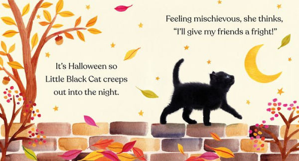 Happy Halloween, Little Black Cat: A Board Book