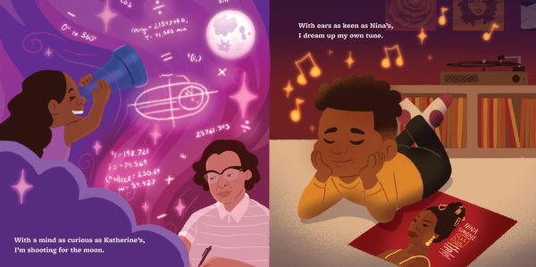 A Hug Like Michelle's, a Voice Like Beyoncé's: A Picture Book