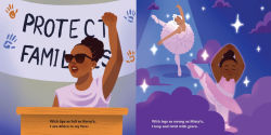 Alternative view 5 of A Hug Like Michelle's, a Voice Like Beyoncé's: A Picture Book