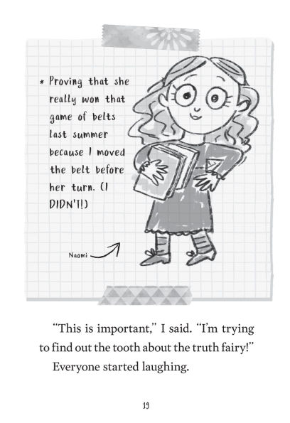 The Truth About the Tooth Fairy (Miriam's Magical Creature Files #1): A Chapter Book