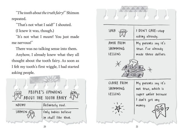 The Truth About the Tooth Fairy (Miriam's Magical Creature Files #1): A Chapter Book