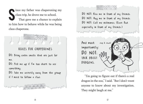 The Discovery of Dragons (Miriam's Magical Creature Files #2): A Chapter Book