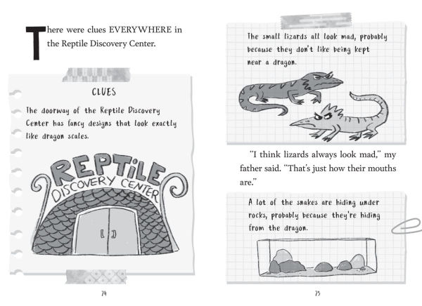 The Discovery of Dragons (Miriam's Magical Creature Files #2): A Chapter Book