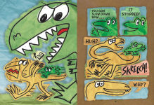 Alternative view 13 of Dino Poet: A Graphic Novel