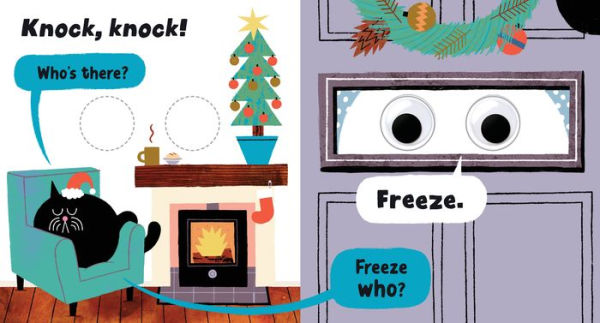 Knock Knock: Merry Christmas!: A Googly-Eyed Joke Book