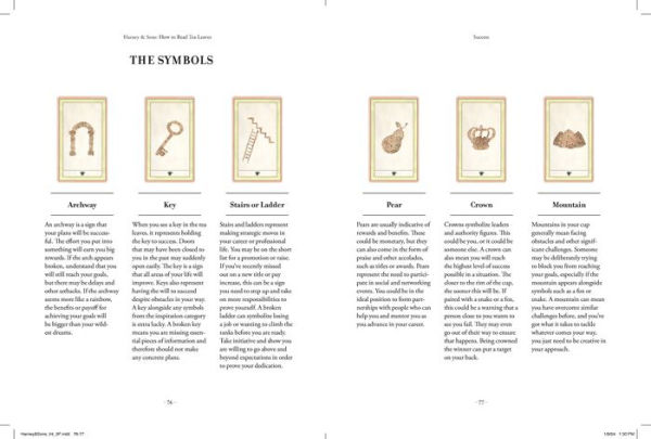 Harney & Sons How to Read Tea Leaves: A Card Deck and Guidebook for Divination