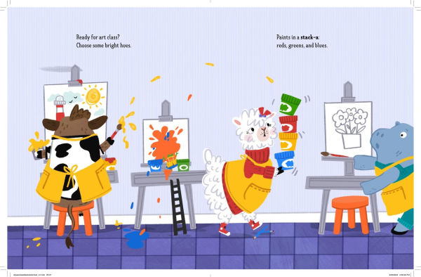 Alpaca Goes Back-a to School: A Picture Book