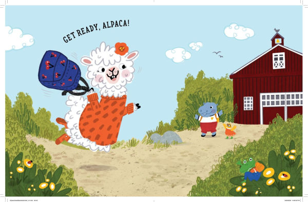 Alpaca Goes Back-a to School: A Picture Book