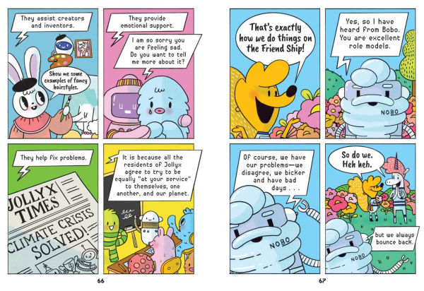 Comet Together! (The Cosmic Adventures of Astrid and Stella Book #4 (A Hello!Lucky Book)): A Graphic Novel