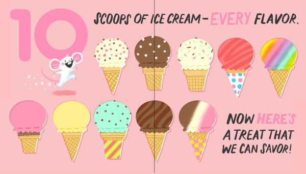 Yum, 2, 3! (A Hello!Lucky Know & Grow Book): An Ice Cream Counting Book Board Book)