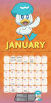Alternative view 2 of 2025 Pok?mon Mini Wall Calendar