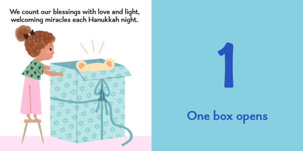 Hanukkah 1-2-3!: A First Counting Book (A Jewish Holiday Concept Book): Board Books to Celebrate the Holidays