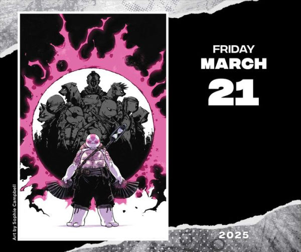 Teenage Mutant Ninja Turtles: The Comics 2025 Day-to-Day Calendar
