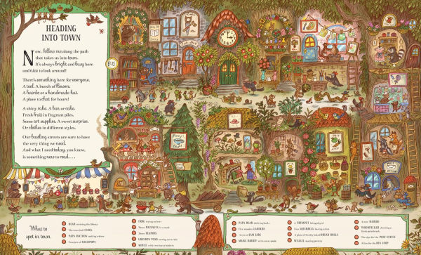 It's Busy Down the Woods Today: Friends to Meet, Places Explore, and Over 100 Things Find