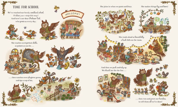 It's Busy Down the Woods Today: Friends to Meet, Places Explore, and Over 100 Things Find