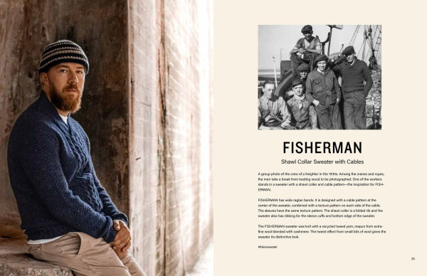 Nordic Sailors' & Fishermen's Sweaters: Modern Knitwear Inspired by Historical Patterns
