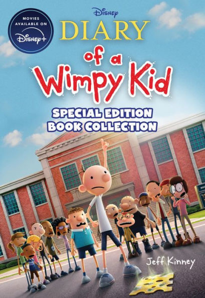 Diary of a Wimpy Kid 3-Book Collection: Special Disney+ Cover Editions: Diary of a Wimpy Kid, Rodrick Rules, and Cabin Fever