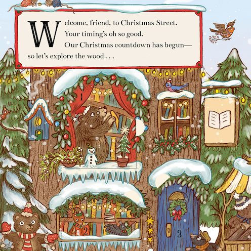 Christmas Is Coming to Town!: A Foldout Christmas Village and Advent Calendar