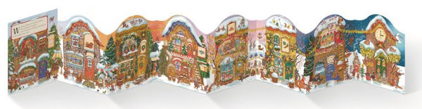 Christmas Is Coming to Town!: A Foldout Christmas Village and Advent Calendar