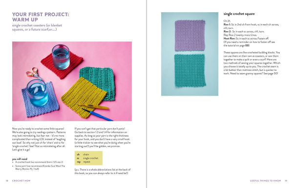 Crochet How: Learn to Crochet with Simple Stitches, Patterns, and Tips