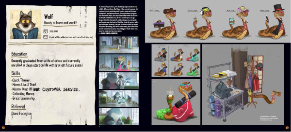 The Art of DreamWorks The Bad Guys 2 by Iain R. Morris, Hardcover