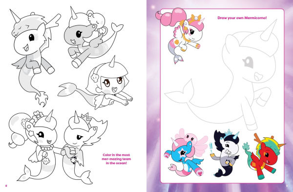 Mermicorno: Starfall Official Sticker Book