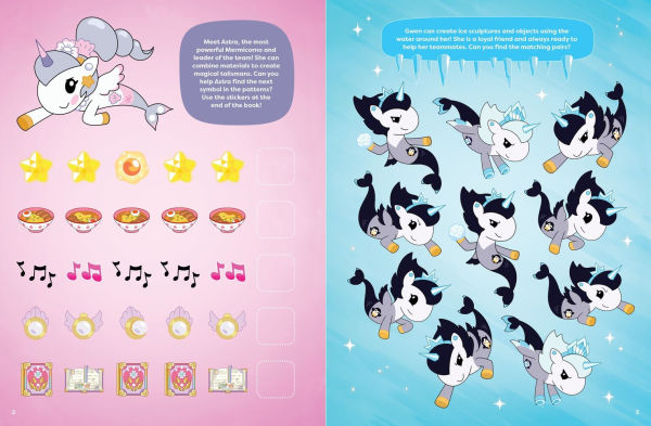 Mermicorno: Starfall Official Sticker Book