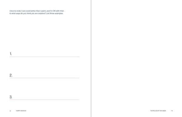 Happy Medium: A Guided Creativity Journal