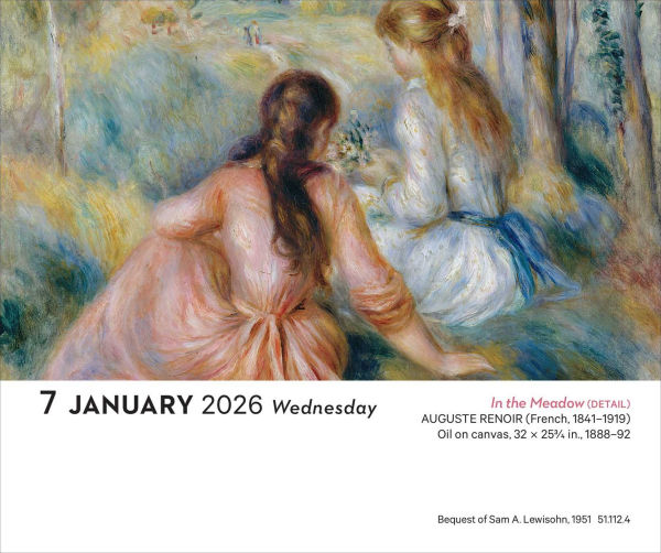 2026 Impressionism and Post-Impressionism Day-to-Day Calendar